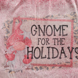 Gnome for the Holidays bleached t-shirt