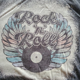 Rock & Roll vintage bleached t-shirt