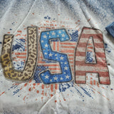 USA bleached t-shirt