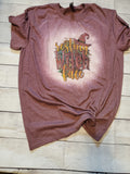 Resting Witch Face bleached t-shirt