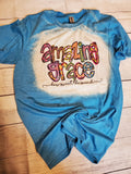 Amazing Grace bleached t-shirt