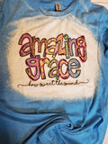 Amazing Grace bleached t-shirt