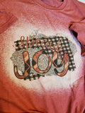 Spread Joy bleached t-shirt