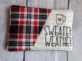 Home Sweet Home mug rug set