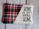 Home Sweet Home mug rug set