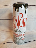 North Pole Hot Cocoa tumbler