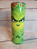 Grinch tumbler